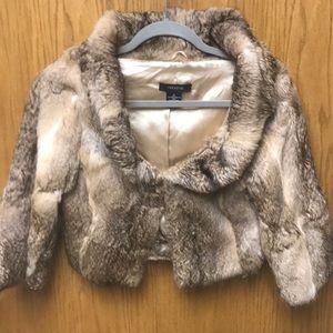 NWOT 100% Rabbit Fur Shell